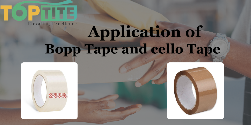 Difference Between BOPP Tape and Cello Tape