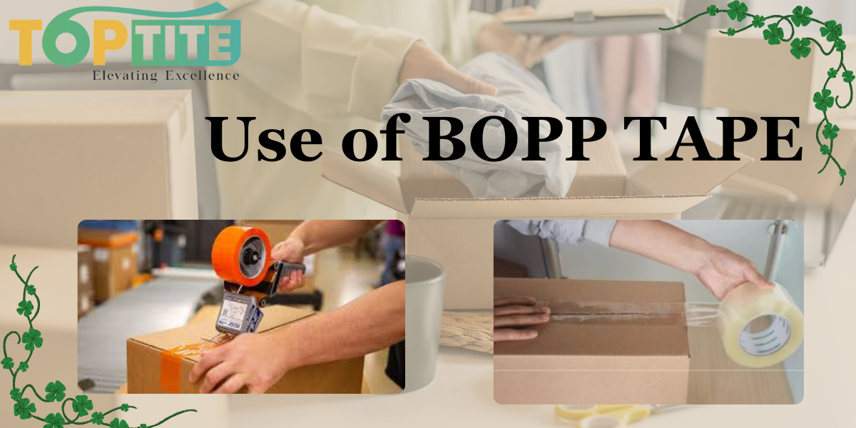 Read more about the article Use of BOPP TAPE