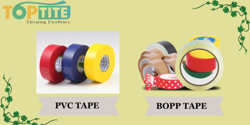 What is the difference between BOPP tape and PVC tape?